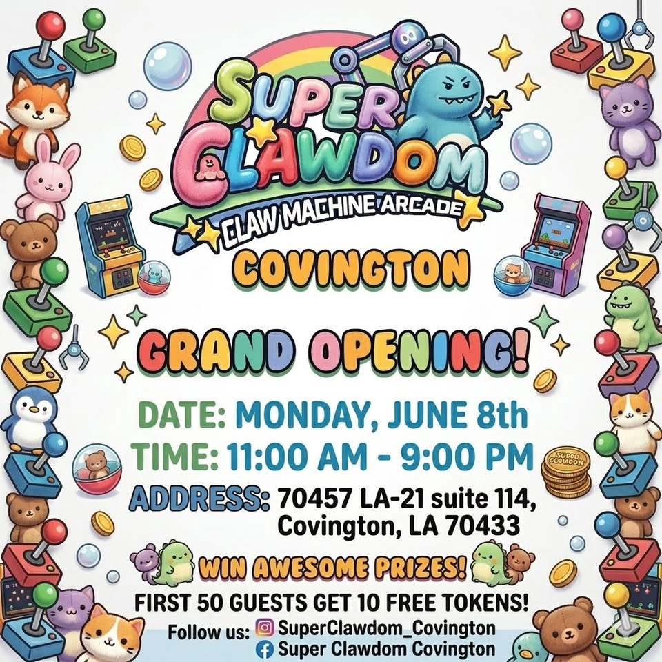 SuperClawdom_Covington Grand Opening