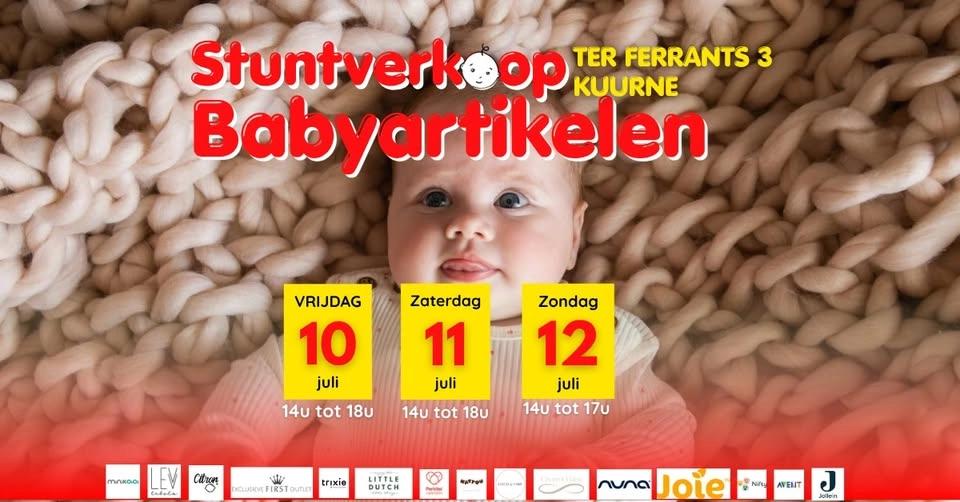 Stuntverkoop Babyartikelen Kuurne