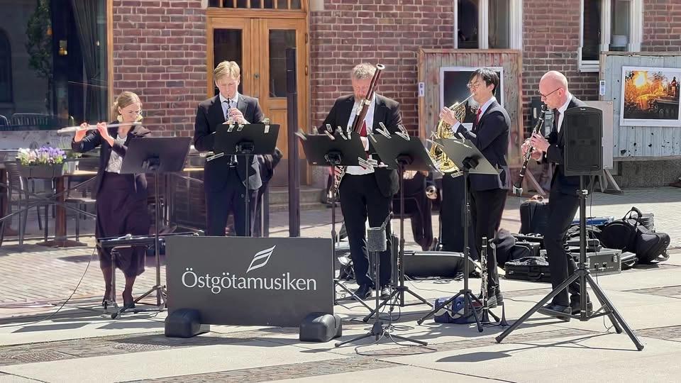 Popup-konserter under Linköpings stadsfest 2026