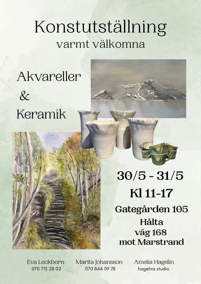 Konstutställning på Gategården