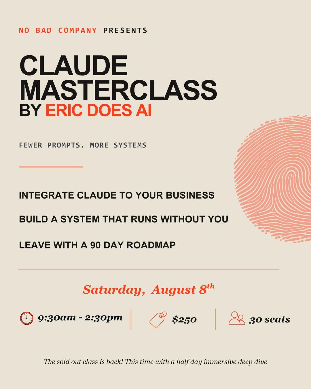Claude MasterClass
