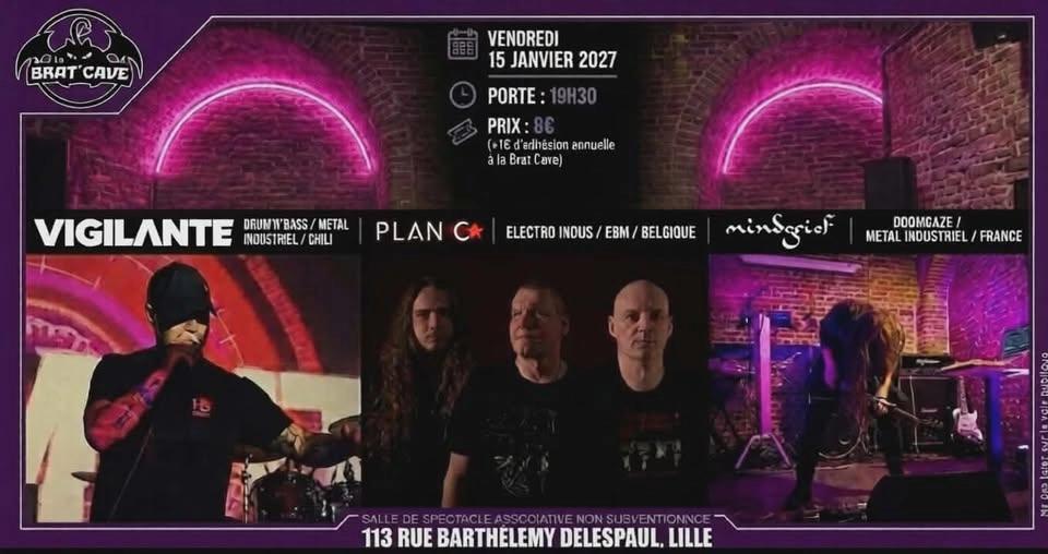 Industrial Night : Vigilante / Plan C / Mindgrief