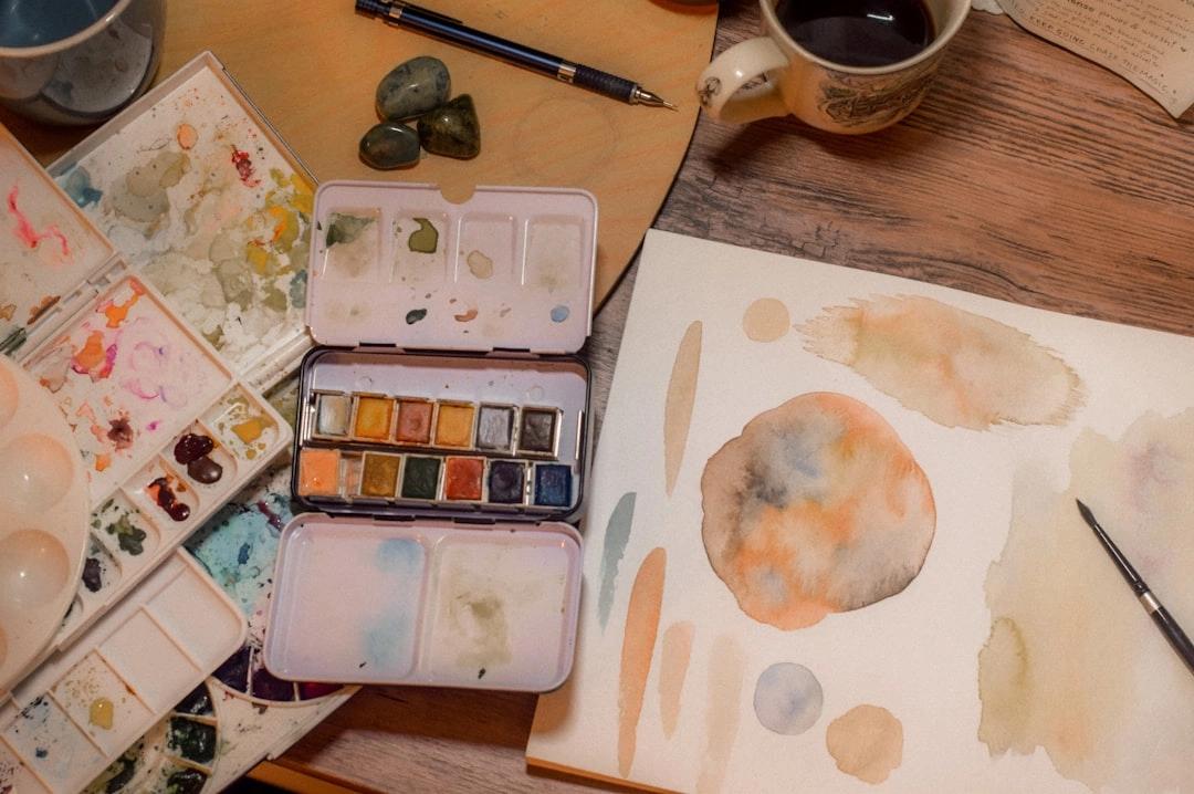 August Watercolour Painting