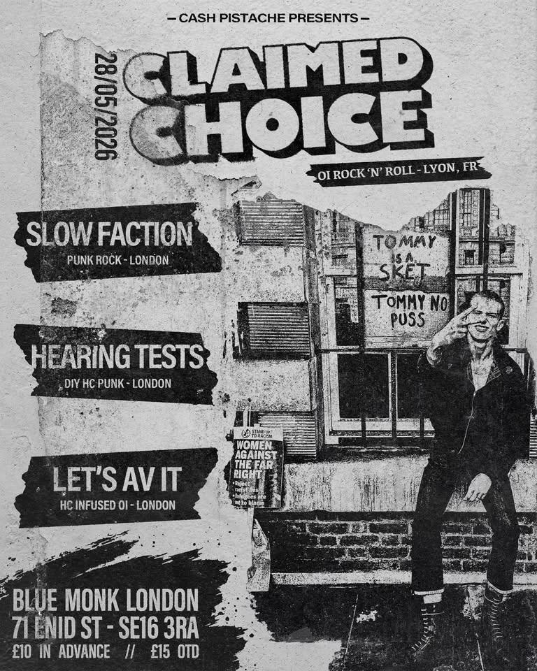 CLAIMED CHOICE + SLOW FACTION + HEARING TESTS + LETS AV IT
