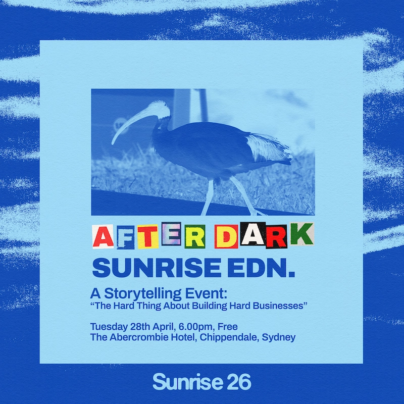 AFTER DARK: Sunrise Edn.