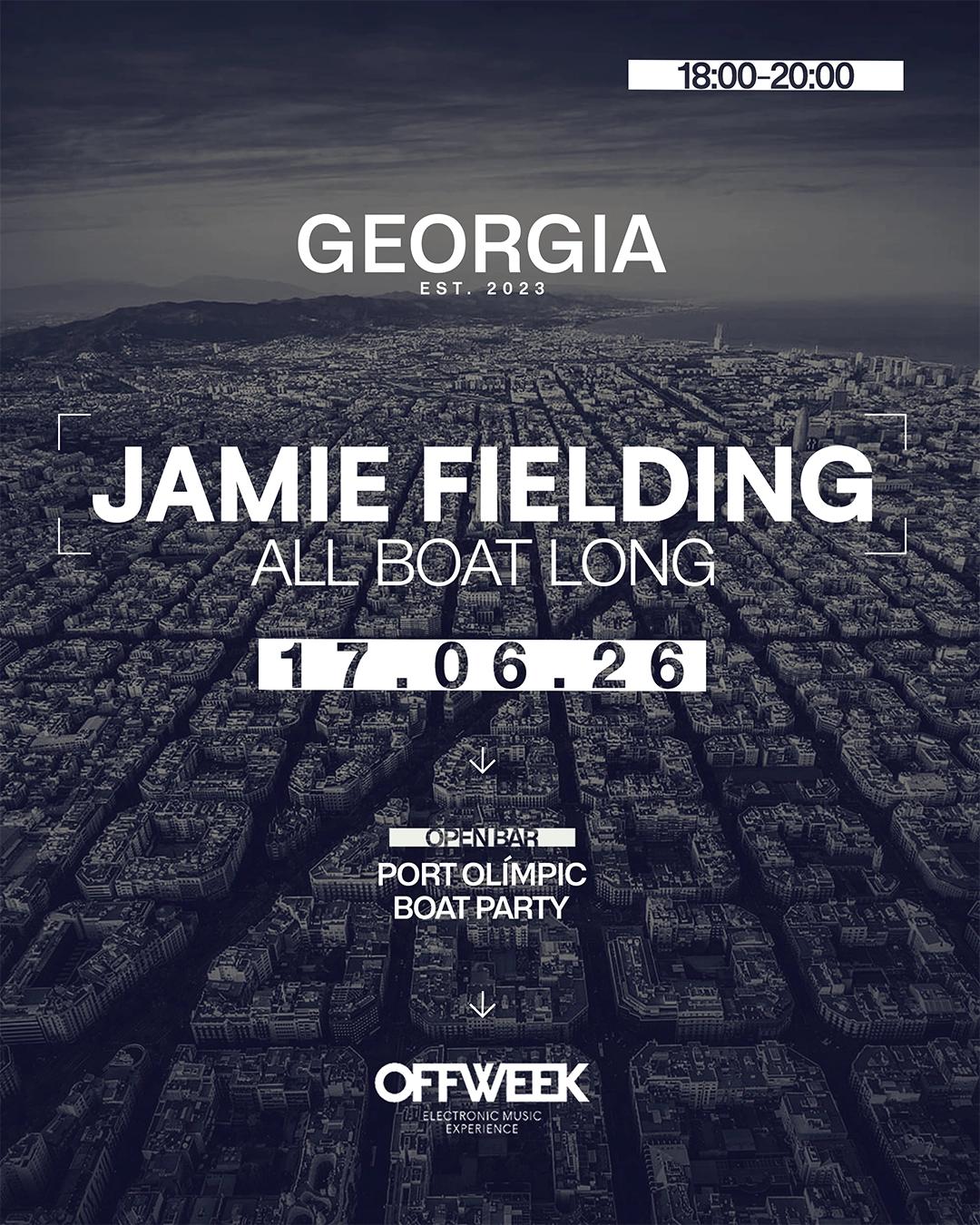 Jamie Fielding Boat Party // OFFSONAR