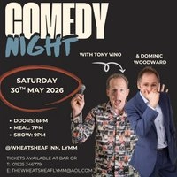 Comedy Night @ The Wheatsheaf Inn, Sat 30th May