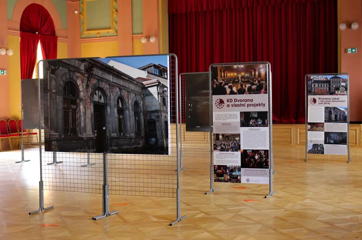 Dvorana Loket – Památkově chráněná budova & Když kroniky promlouvají...