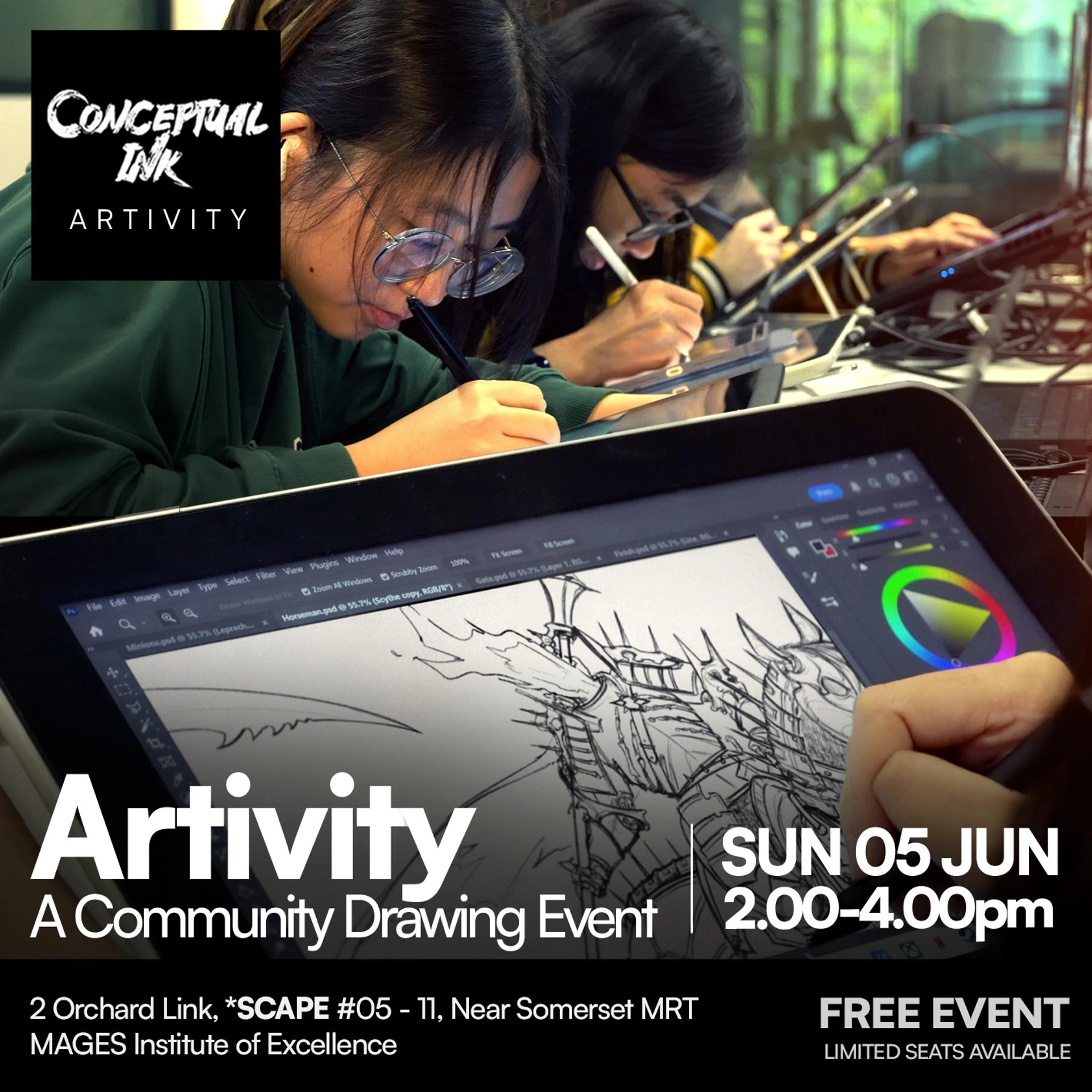 Artivity: A Community Drawing Event