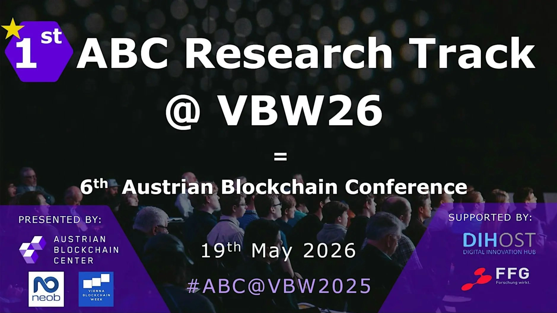 ABC Research Track @ Vienna Blockchain Week (VBW26)