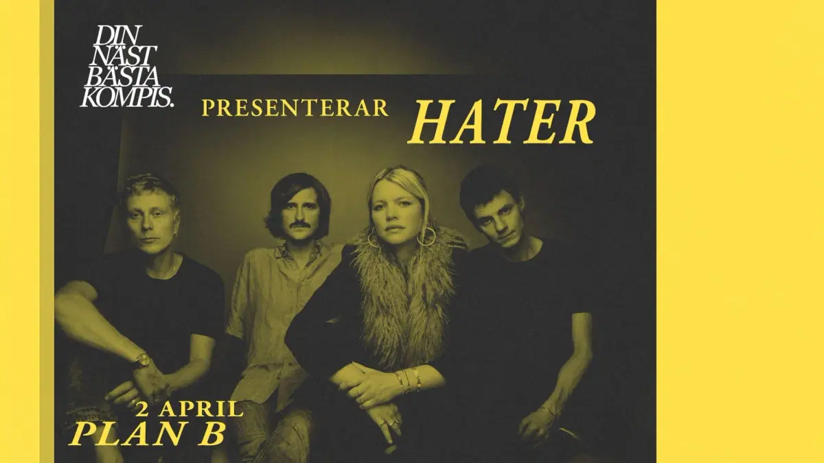 DNBK Presenterar Hater // Live at Plan B — Malmö