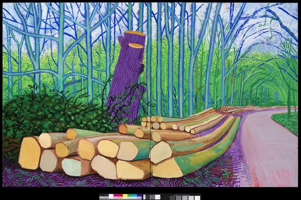 DAVID HOCKNEY AT THE ROYAL ACADEMY OF ARTS - Konst på Bio Roy