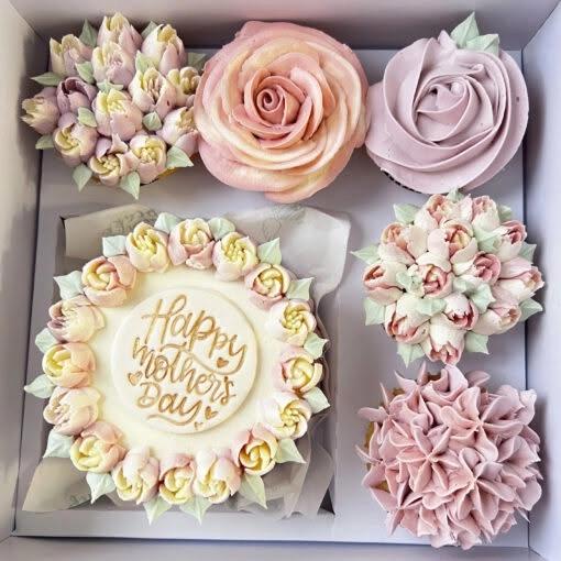 Floral Bento Cake n Sip - Vice & Virtue