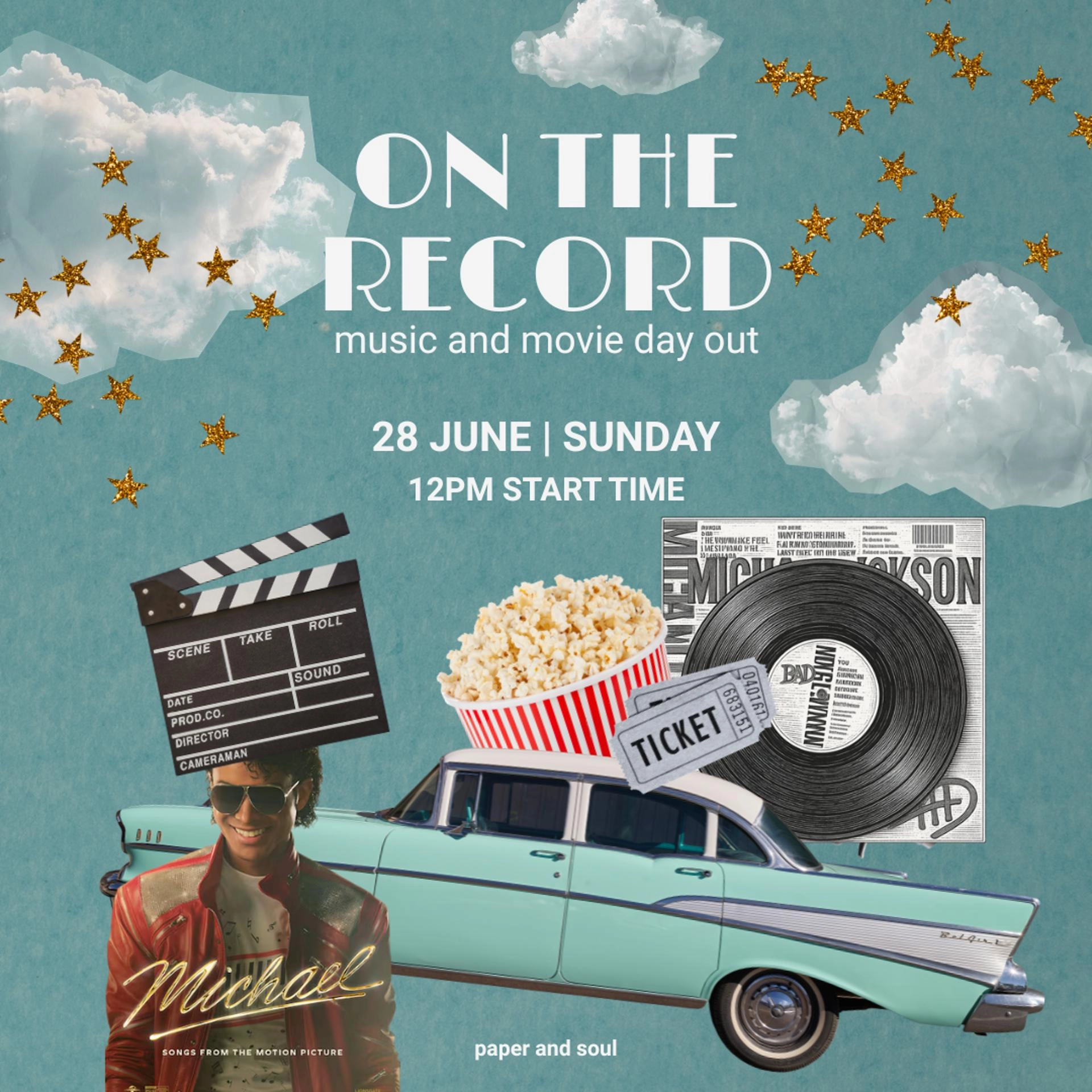 ON THE RECORD: MUSIC AND MOVIE DAY OUT
