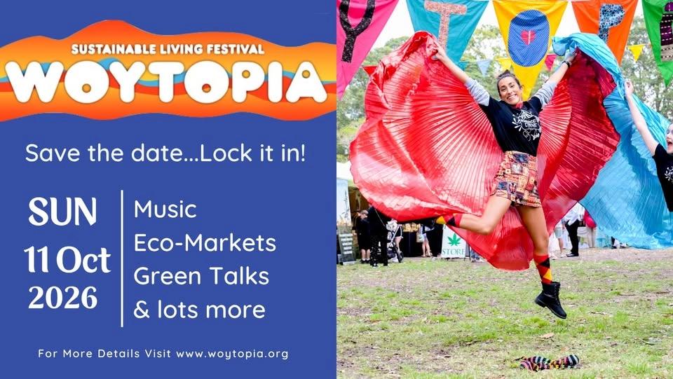 Woytopia 2026 - Save the date....lock it in!