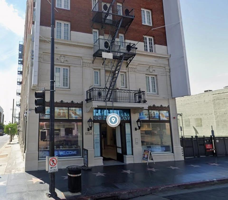 stoem scientology bilding, they cant stop all of us
