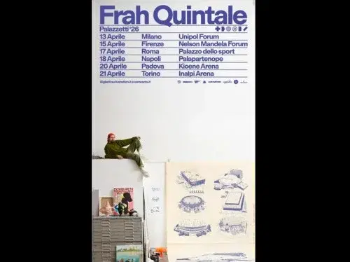 Roma | Frah Quintale in Tour con "Palazzetti '26"