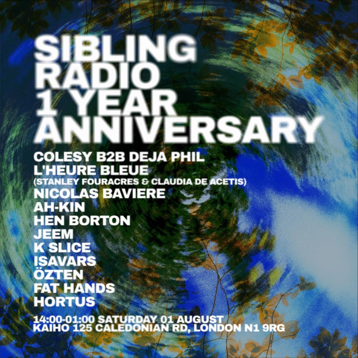 ALL DAY PARTY - SIBLING 1 YEAR ANNIVERSARY