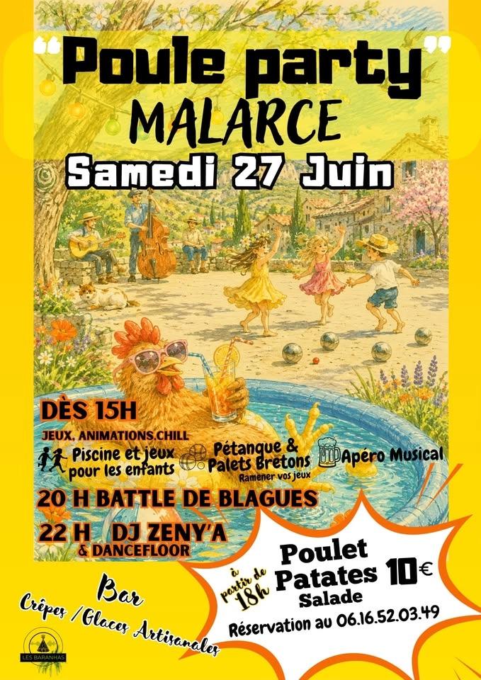 "POULE PARTY"