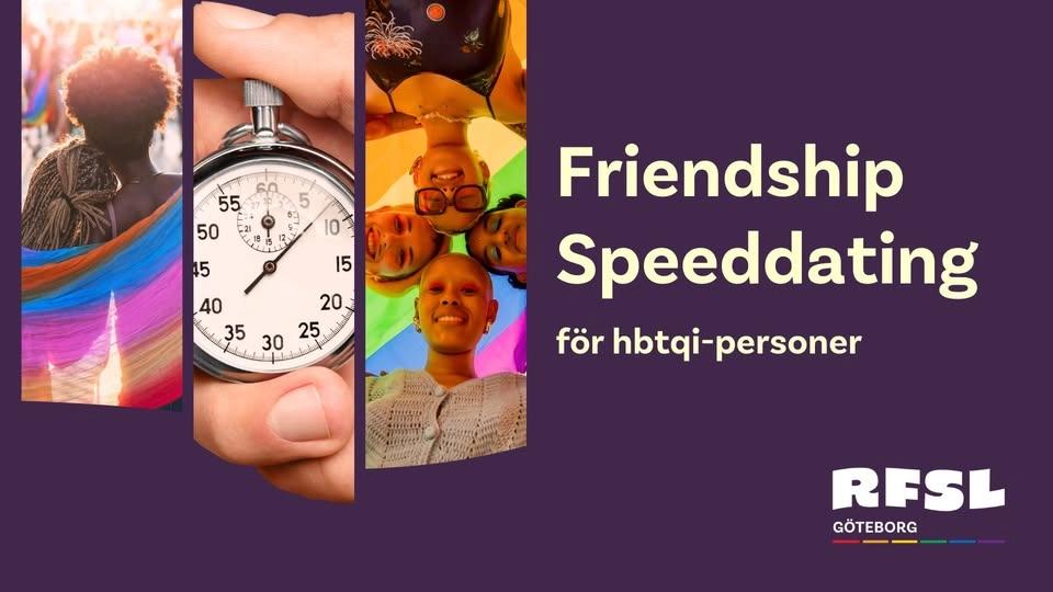 Friendship speeddating för hbtqi-personer
