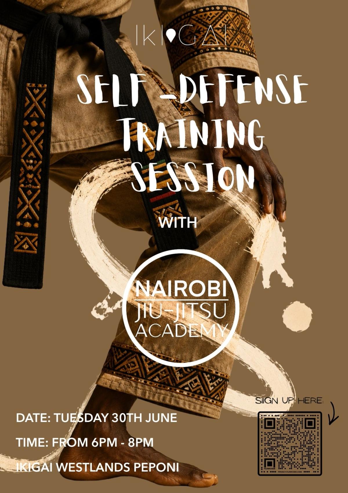 Self-Defence Training with Nairobi Jiu Jitsu