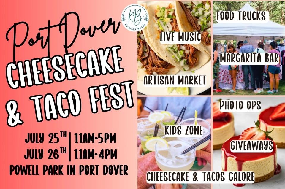 Port Dover Cheesecake & Taco Fest