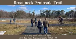 Broadneck Peninsula Trail: Ribbon Cutting