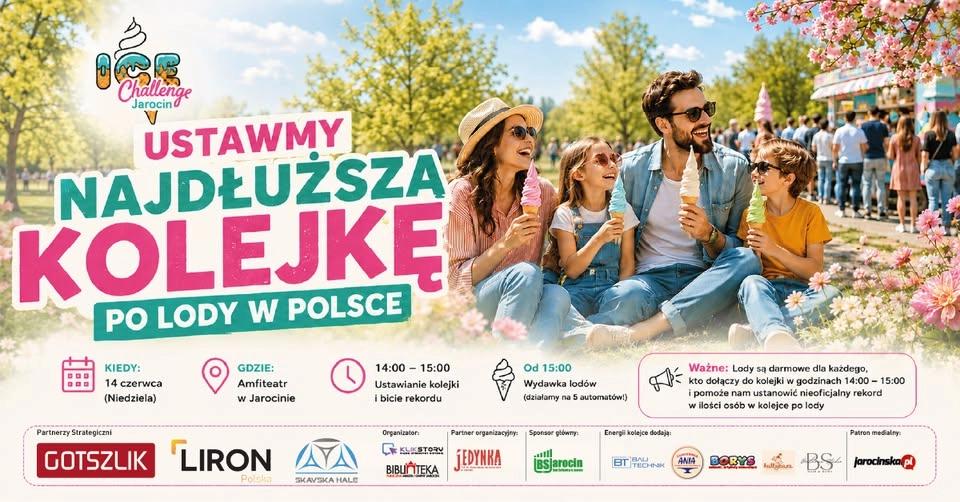 ICE CHALLENGE JAROCIN - NAJDŁUŻSZA W POLSCE KOLEJKA PO LODY