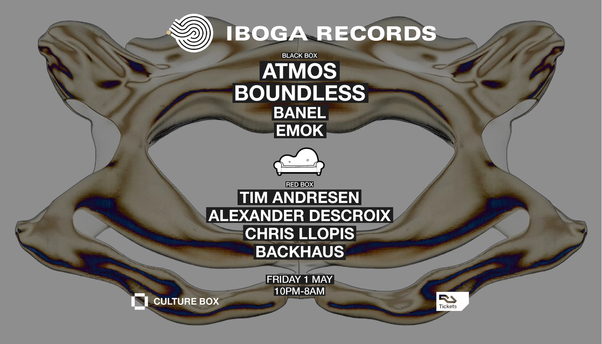 Iboga: Atmos /Boundless /Banel /Emok /Sofa Beats: Tim Andresen /Alexander Descroix /Llopis