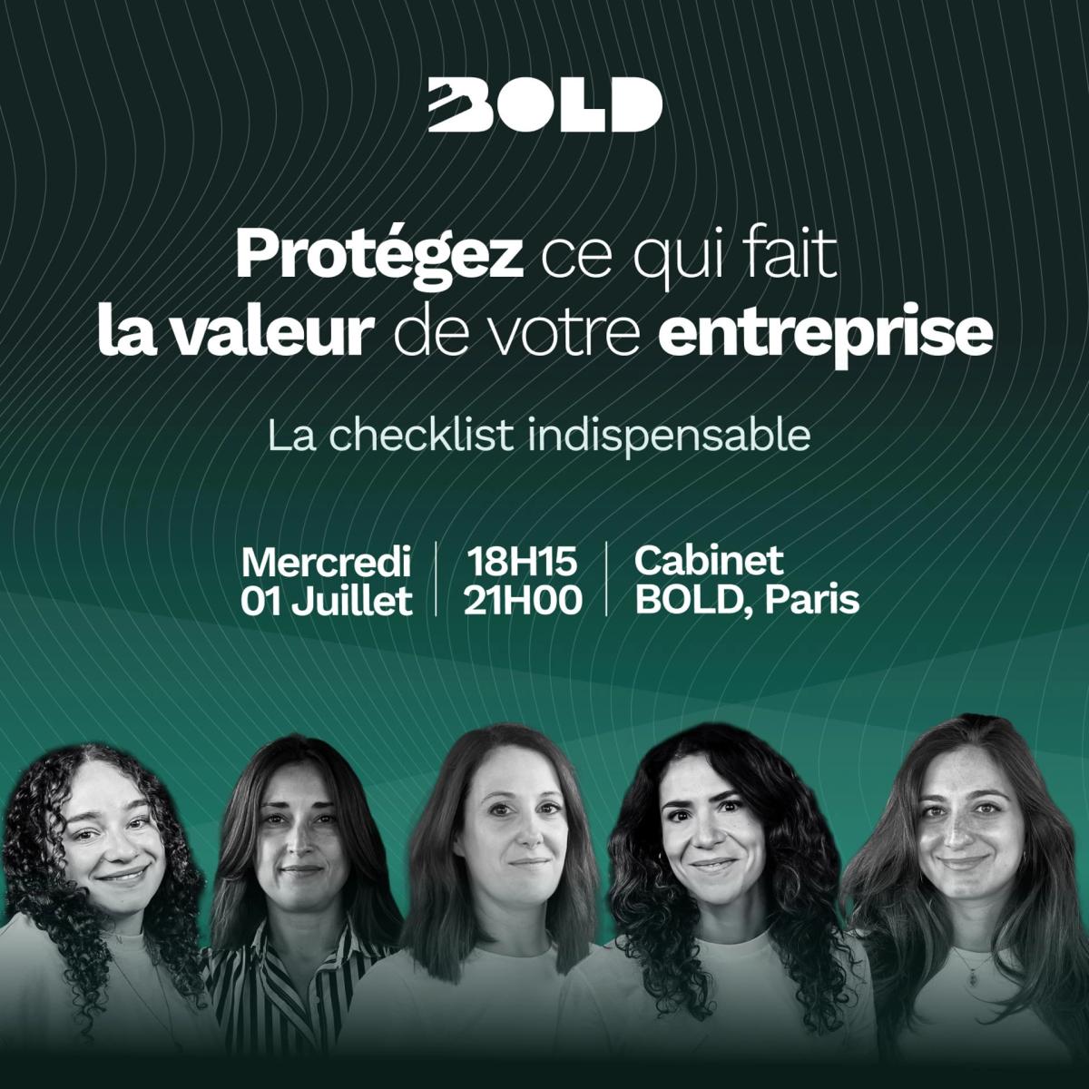 Table ronde BOLD ⚡️ Protégez ce qui fait la valeur de votre entreprise : la checklist indispensable