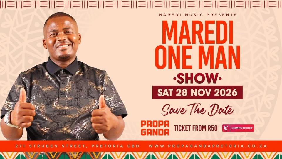 MAREDI ONE MAN SHOW.