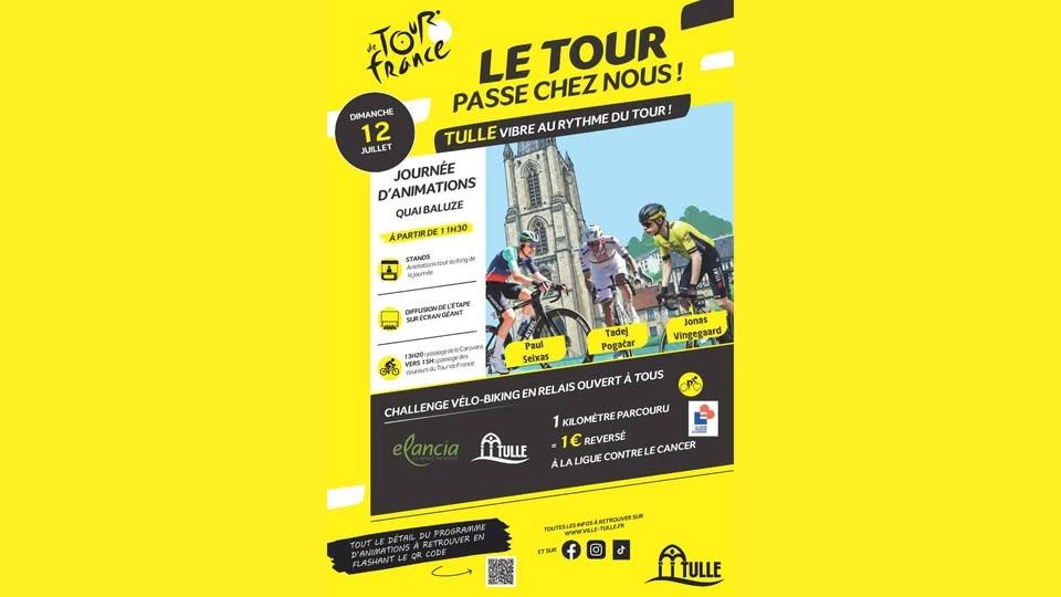 Passage du Tour de France à Tulle
