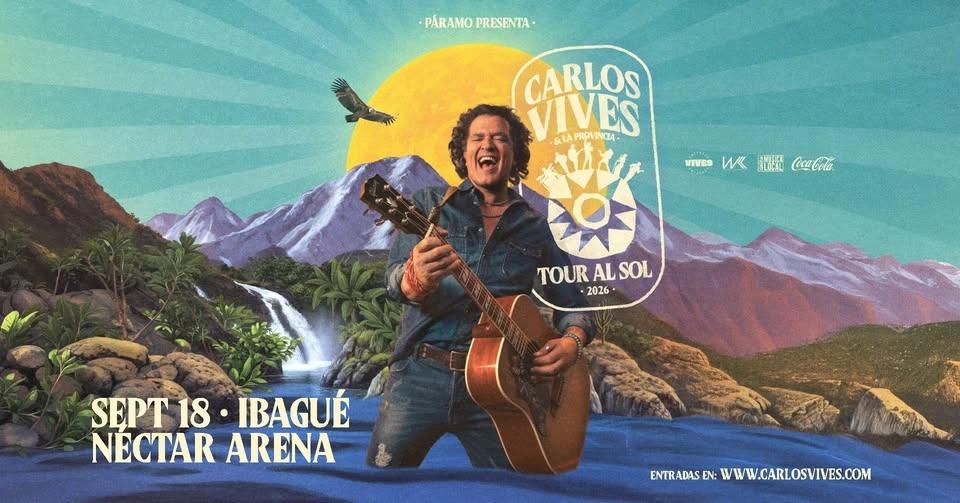 Carlos Vives en Concierto: Ibagué | Tour al Sol ☀️