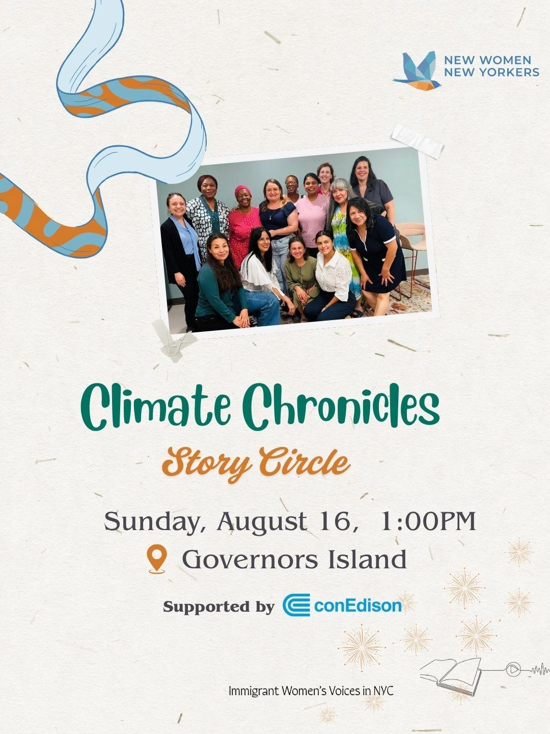 Climate Chronicles Storytelling Public Circle
