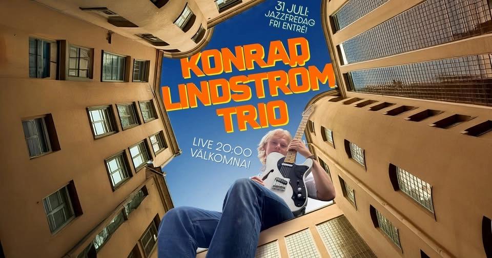 Jazzfredag med ✨Konrad Lindström Trio✨ på Nomads innergård!