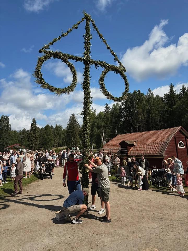 Midsommarfirande på Växbo Kvarn