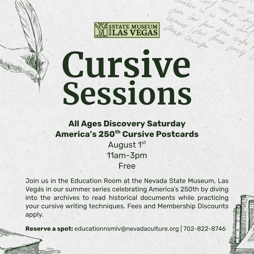 Discovery Saturday Cursive Sessions