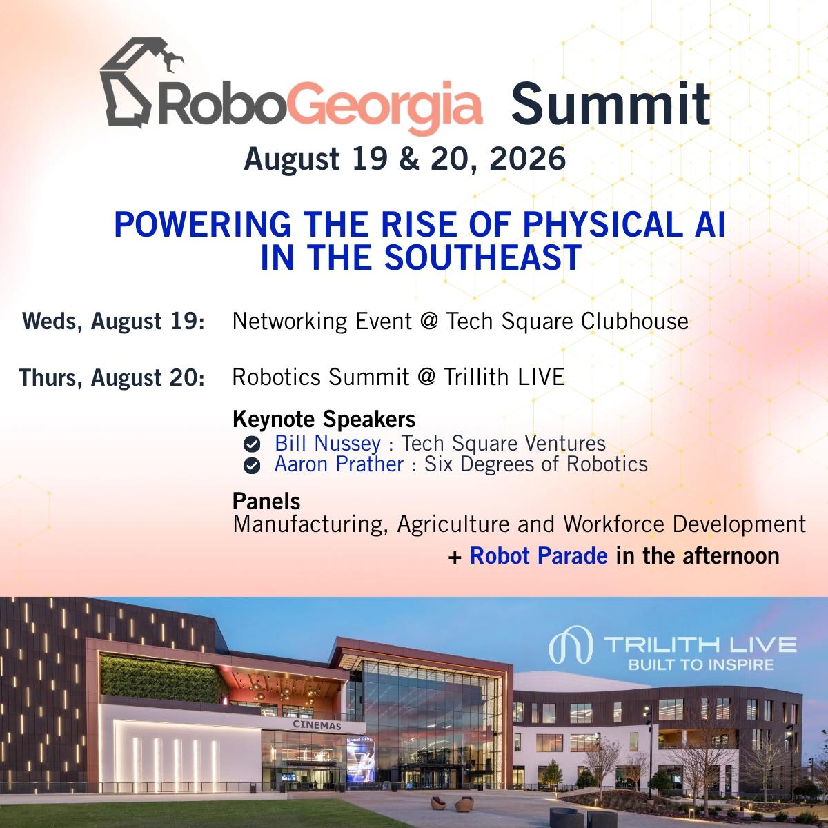 RoboGeorgia Summit 2026 - Networking Event Only ($35)