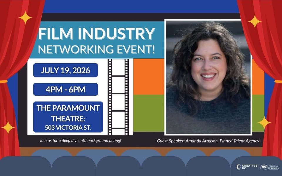 Film Industry Networking Event - Background Acting Insights with Amanda Arnason