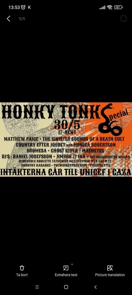 Honky Tonk Special 2 - Ormar i gräset