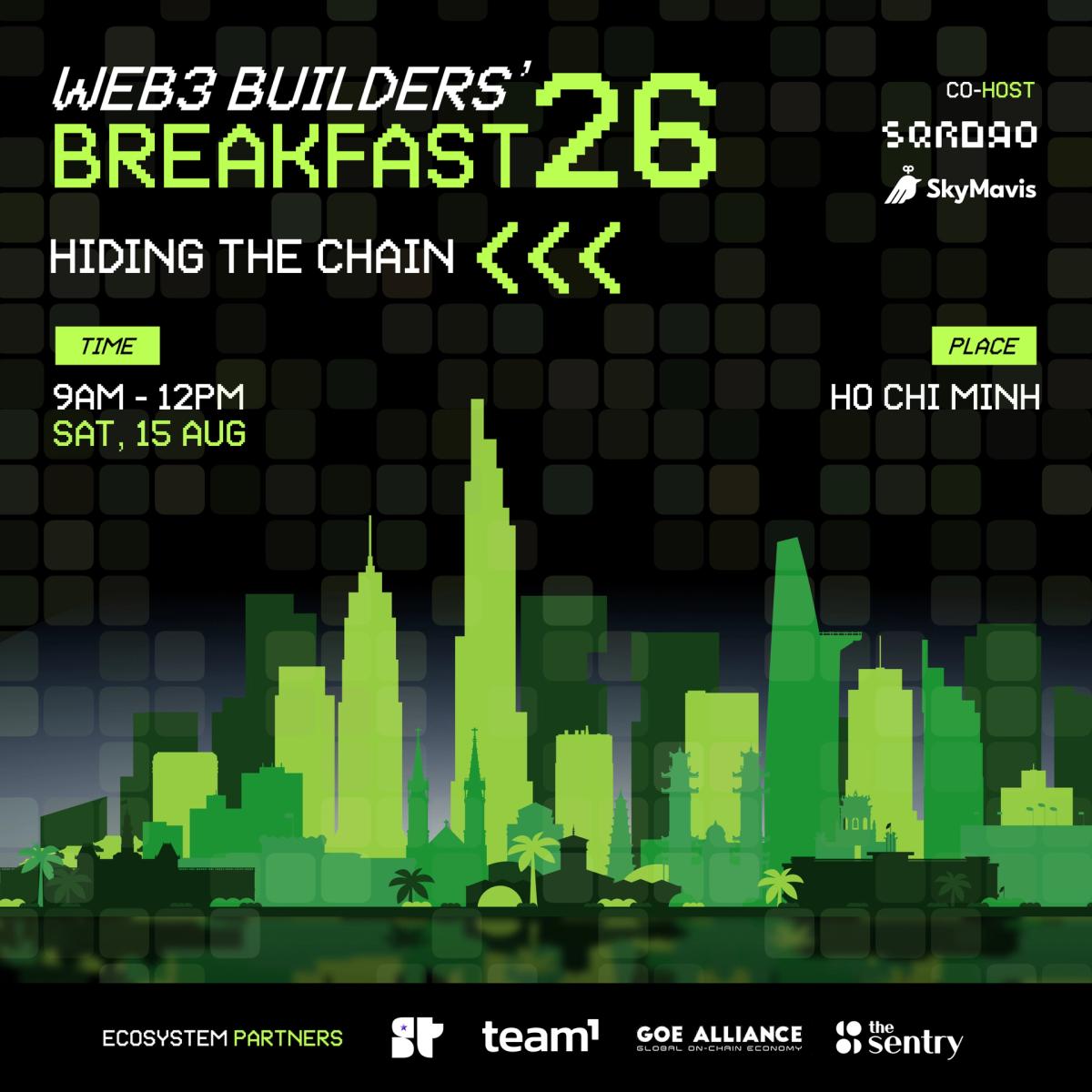 Web3 Builders’ Breakfast: Hiding the Chain ☕