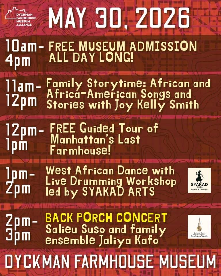 West African Dance with Live Drumming Workshop led by SYAKAD ARTS