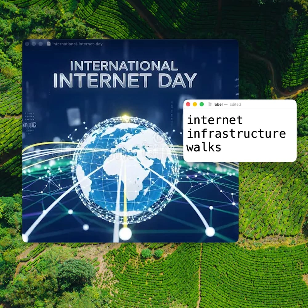 Internet Infrastructure Walk (for International Internet Day)