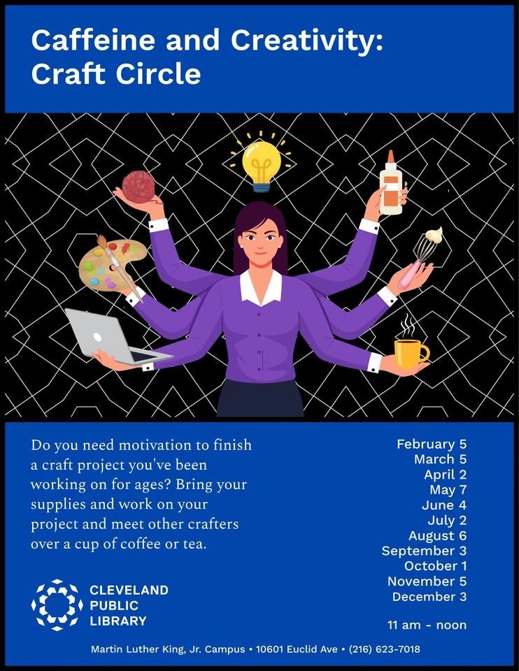 Caffeine and Creativity: Craft Circle
