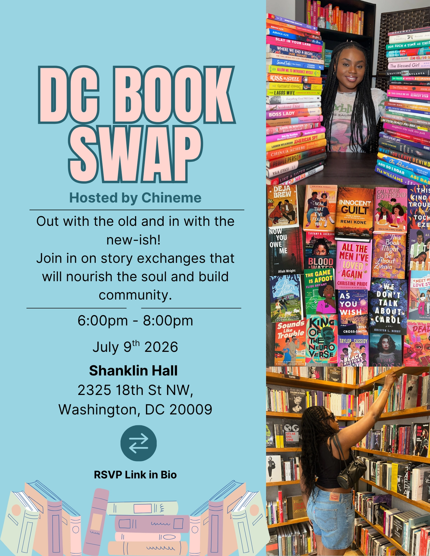 DC Community Book Swap 📚
