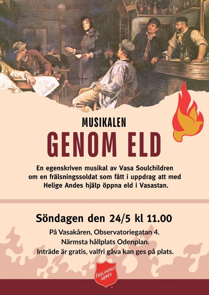 Vasa Soulchildrens Musikal – Genom Eld