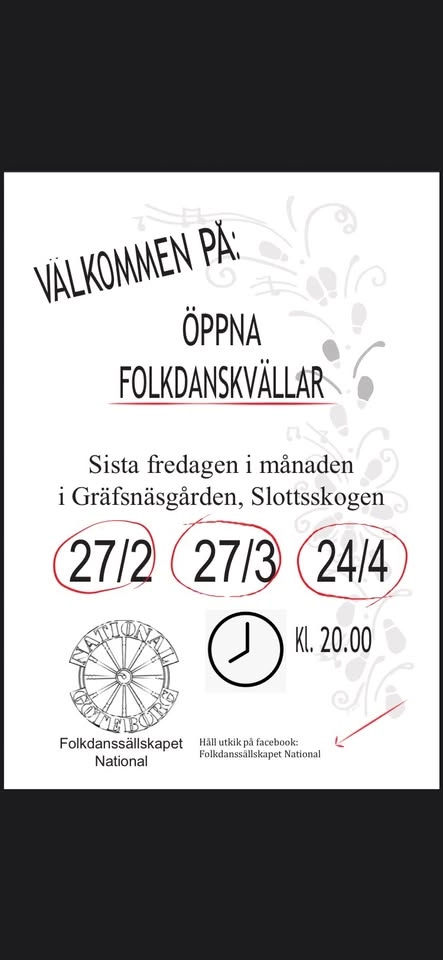 Öppen Folkdanskväll