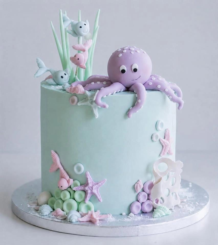 Under the sea cake decorating workshop