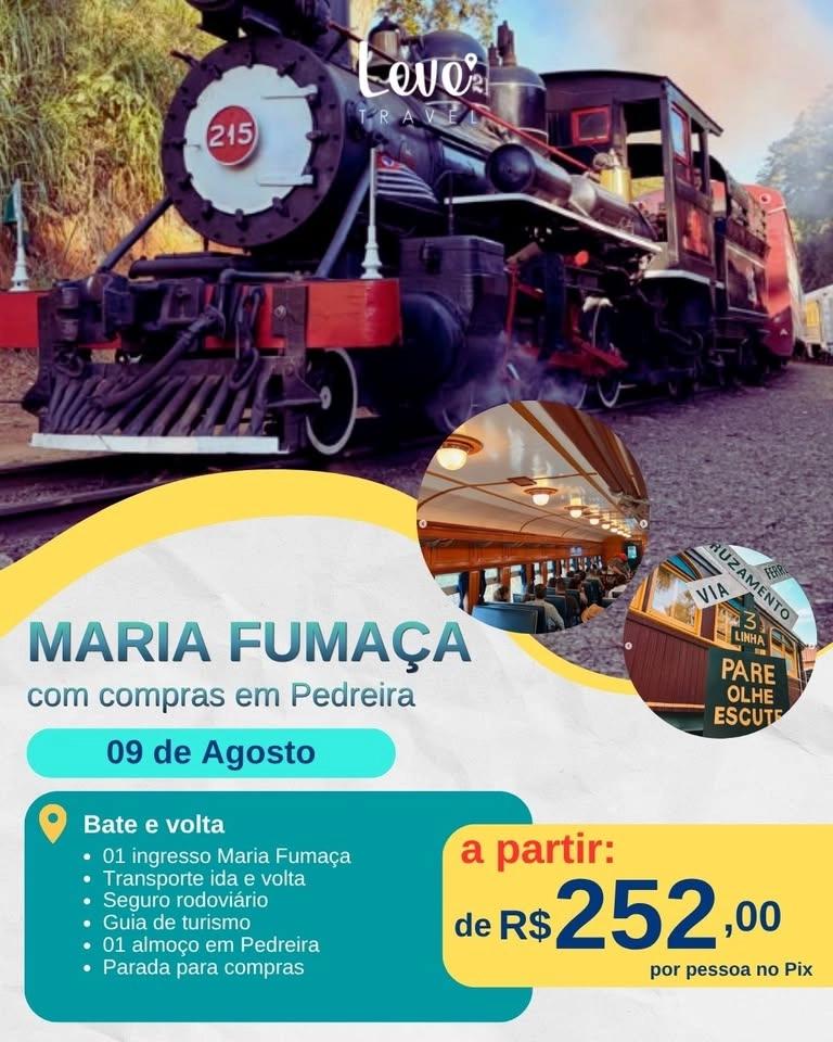 MARIA FUMAÇA E PEDREIRA - 09/08/26 (DOMINGO)