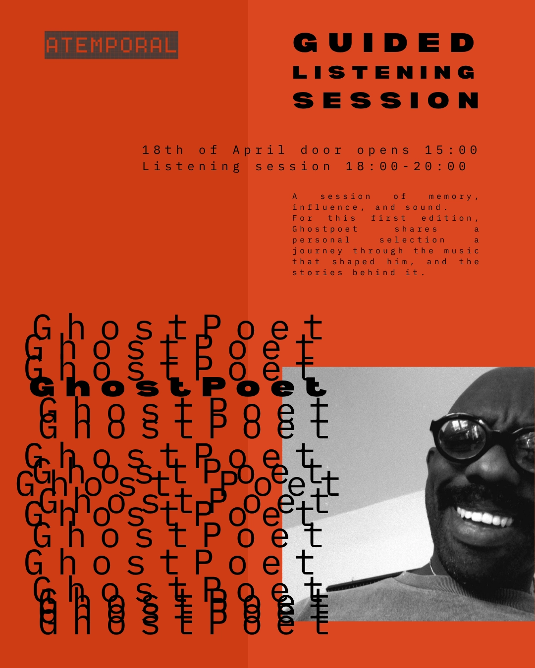 Guided Listening Session with Ghostpoet